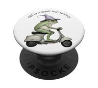 Travesura Frog Scooter PopSockets PopGrip Adhesivo