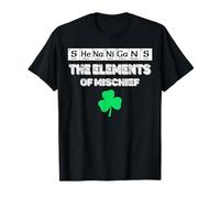 Travesuras Los elementos de la travesura Día de San Patricio Camiseta