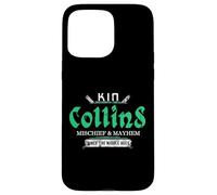 Travesuras y Caos de Kin Collins Desde la Edad Media Carcasa para iPhone 15 Pro MAX