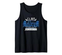 Travesuras y Caos del Clan Meldrum Desde la Edad Media Camiseta sin Mangas
