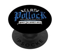 Travesuras y Caos del Clan Pollock Desde la Edad Media PopSockets PopGrip Adhesivo