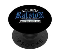 Travesuras y Caos del Clan Ralston Desde la Edad Media PopSockets PopGrip Adhesivo