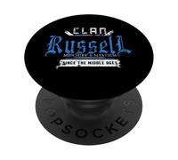 Travesuras y Caos del Clan Russell Desde la Edad Media PopSockets PopGrip Adhesivo