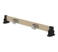 Traviesa para reequipar MUNK, longitud 930 mm, para escalera de mano de madera, para larguero de 70 mm