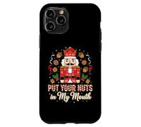 Travieso Cascanueces Pon Tus Nueces En Mi Boca Divertido Navidad Carcasa para iPhone 11 Pro