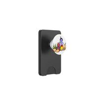 Travieso Krishna con Su Alijo De Mantequilla Krishna PopSockets PopWallet para MagSafe