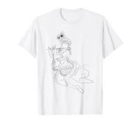 Travieso Krishna con su flauta - Señor Krishna camiseta Camiseta
