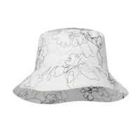 Travis Mathew Island Sol sombrero de mujer, white denim multi