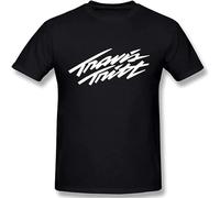 Travis Tritt Print Fashion Unisex 100% Cotton Short-Sleeve T-Shirts Black S
