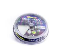 Traxdata 10 BLU Ray Full Printable 25 GB BD-R Imprimibles 4X vírgenes