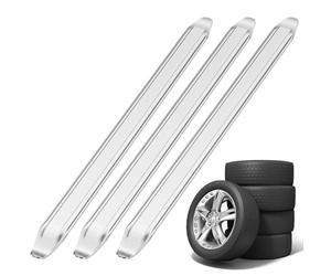 Traxenta 3 Piezas palancas para Desmontar neumaticos, 30 cm Palanca neumaticos Coche, desmontadores neumaticos Moto, desmontadora de neumáticos para Cambiar Ruedas de Patinete, Bicicleta, Coche