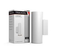 TRAXON LUXPOINT Aplique de Pared Cilindrico- Wall Light para Bombilla GU10 (No Incluida) Luz Bidireccional Arriba y Abajo IP20 Interior 220V Diseño Moderno (Blanco, Cilindrico Doble)