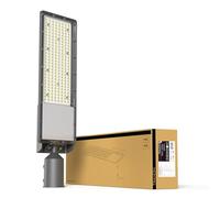 TRAXON LUXPOINT Luminaria LED de Alumbrado Vial 120W, 16200lm, Luz Cálida 2700K, IP65, Ángulo 80°, Aluminio, Uso Exterior, 5 Años de Garantía (Luz cálida 2700K, 120 Watios)