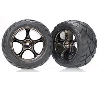 TRAXXAS 2478A Llantas Negras Y Gomas 2.2 ANACONDA Traseras/TRAXXAS TIRES ANACOND