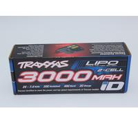 Traxxas 2827 x Lipo 2S Poder Pilas 3000mAh 7,4V 2s 20C + Id-Stecker Nuevo Ovp