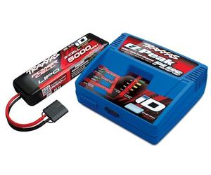 Traxxas 2970-3S - Batería LiPo 3S 11.1V con paquete de cargador, 25C 5000mAh
