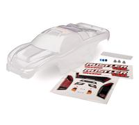 TRAXXAS 3714 Carrocería Rustler 2WD Transparente Completa Con Adhesivos