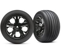 TRAXXAS 3771A Neumáticos Y Llantas Delanteros Rustler Vxl / & Balanceo Whells