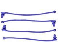 Traxxas 5751 Retenedor de Clip para el Cuerpo, Azul (4), Color