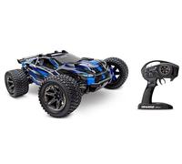 Traxxas 67097-4 Rustler 4x4 Vxl Ultimate 1/10 Rtr Tqi Tsm Azul
