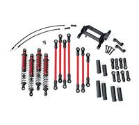 Traxxas 8140r TRX de 4 Long Arm Lift Kit Completo Rojo