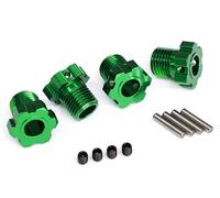 TRAXXAS 8654G Piñónes Verdes E-Revo 2.0 / Wheel Hubs Estriado 17MM Verde