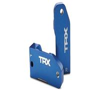 Traxxas-ALU Izquierda y Derecha Caster Block Modelo Piezas de Coche, Color Azul (3632A)