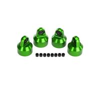 Traxxas Amortiguador Gorras, Aluminio (Verde-Alum) GTX (4)/ Distancia