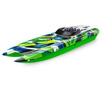 Traxxas Barco DCB M41 40 pulgadas Catamarán verde sin batería NI cargador 57046-4-GRNR