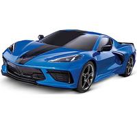 TRAXXAS Corvette Stingray 4TEC 3.0 Azul Cepillado 1:10 RC Modelo de Coche Deportivo