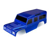 Traxxas Land Rover Defender - Carrocería, color azul + calcomanías