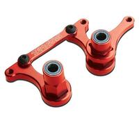 Traxxas Piezas De Dirección Aluminio Rojo / TRX3743X