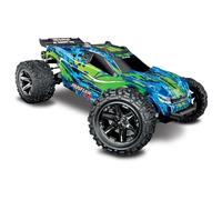 TRAXXAS Rustler 4x4 VXL Brushless 1:10 RC - Coche eléctrico de tracción a Las Cuatro Ruedas (4WD) RTR 2,4 GHz