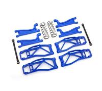 Traxxas Set de Horquillas Widemaxx Azul Brazo, Barras de Acoplamiento Resortes /