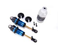 Traxxas TRA7461 Amortiguadores, GTR largo azul anodizado, cuerpo recubierto de PTFE con ejes TiN (2)