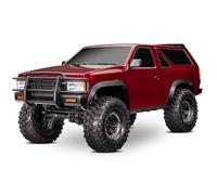 TRAXXAS TRX-4 Nissan Pathfinder RC - Coche teledirigido a escala 1:10 para rastreador todoterreno, color rojo