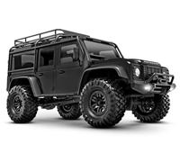 TRAXXAS TRX-4M 1/18 LD Land Rover Defender Negro Escala Crawler Incluye Batería/Cargador 4WD RTR