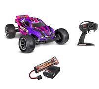 Traxxas TRX37254-8 Rustler 1:10 2WD HD Stadium Truck Sin Clips Brushed RTR
