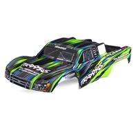 Traxxas TRX6932-GRN Carrocería Slash 4x4 Verde Con Pegatina Y Karo-Halterung