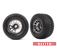 Traxxas TRX7862X Llantas Con Rines XRT RC Negro-Cromo Rines GRVX Llantas
