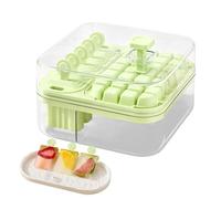 Tray Set - Portable iceMold with Lid, Freezer iceStorage Box | Multi Purpose PET PP for Whiskey, Cocktails, Soda and Juice, Reusable iceBlock Maker with Easy Release Design, Large