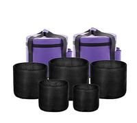 TRAYAYA Dos bolsas de transporte para juego de cuencos de cristal de 15 a 30 cm