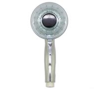 Trayne Cabezal de ducha LED, cambio de color con pantalla de temperatura para agua fría/caliente/caliente, 3 modos de pulverización (lluvia/masaje/mezcla), funciona con agua, no requiere batería