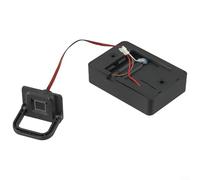 Trayne Cerradura biométrica de huellas dactilares, cierre de gabinete y pestillo para cajones y gabinetes de oficina en casa, cerradura inteligente sin llave con carcasa ABS, seguridad antirrobo