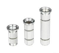 Trayne Expansor de auriculares, perno de expansión de horquilla de bicicleta compatible con tubos de dirección de 25,4 a 28,6 mm, tornillo de tapa superior ajustable de 22,2 a 25,4 mm para un ajuste