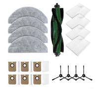 Trayne Kit de piezas de aspiradora con cepillos, filtros, almohadillas de fregona y bolsas de polvo para Cecotec para Conga 7490 para Ultimate Home para X-Treme