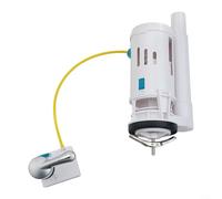 Trayne Kit de válvula de cisterna de inodoro de 2 pulgadas, reparación de desbordamiento operado por palanca, la mayoría de los tanques de botón superior, plástico que ahorra agua (para pieza)