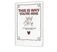 Trayne Libro de recuerdos para parejas, diario romántico con cubierta de PVC suave para historias de amor y aniversarios, sentimental para bodas o día de San Valentín