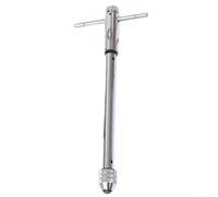 Trayne Llave de grifo, llave de destornillador ajustable de trinquete para roscas M3-M8 y M5-M12, acero de alto carbono con mango largo para un máximo apalancamiento (M5-12 alargado)