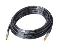 Trayne Manguera de repuesto con conectores para Karcher para lavadoras a presión de la serie K K2-K7 5M-15M de longitud, conexión rápida, latón y goma (15 m)